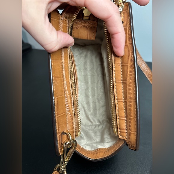 Michael Kors Selma Mini Messenger Dark denim Purse Crossbody - Picture 6 of 16